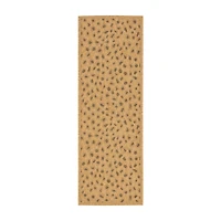 Safavieh Courtyard Collection Allison Animal Indoor/Outdoor Runner Rug