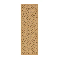 Safavieh Courtyard Collection Allison Animal Indoor/Outdoor Runner Rug