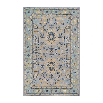 Momeni Tangier 30 Bordered Hand Tufted Indoor Rectangular Accent Rug