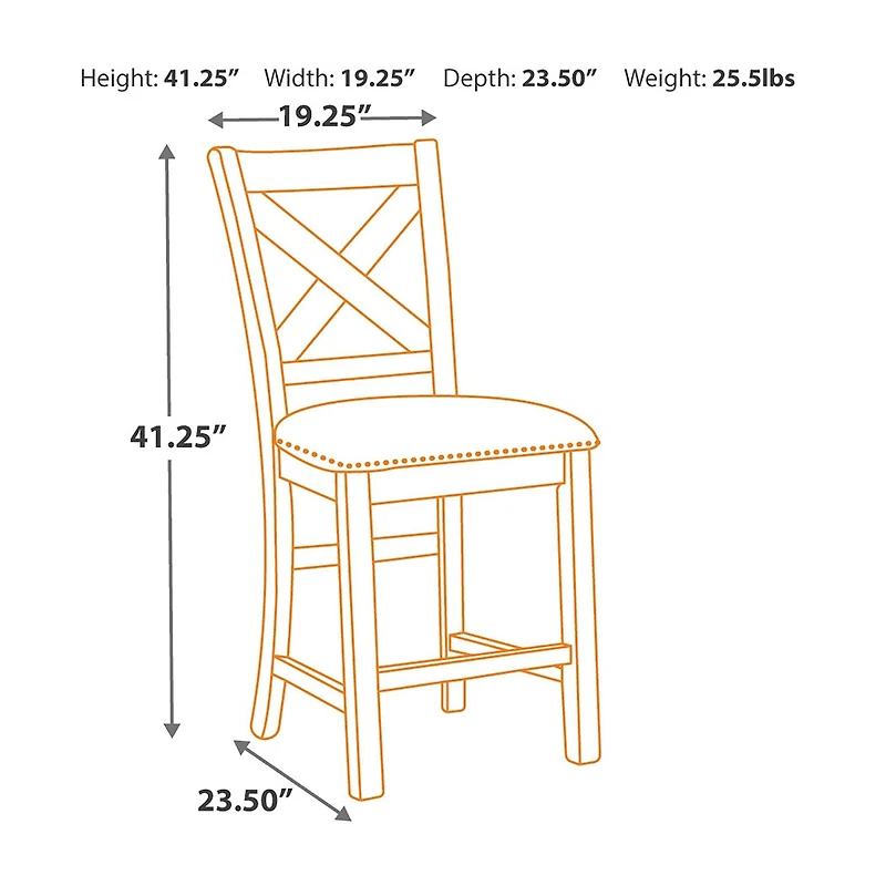 Signature Design by Ashley® Kavarna 5-Piece Counter Height Dining