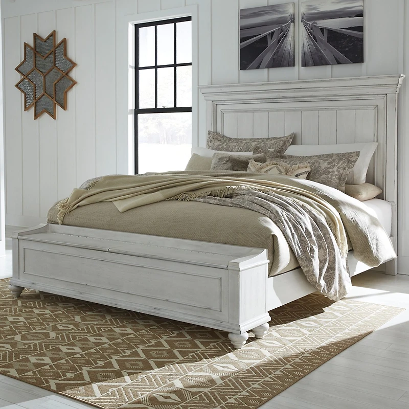 Signature Design by Ashley® Kaelyn Storage Bench Panel Bed
