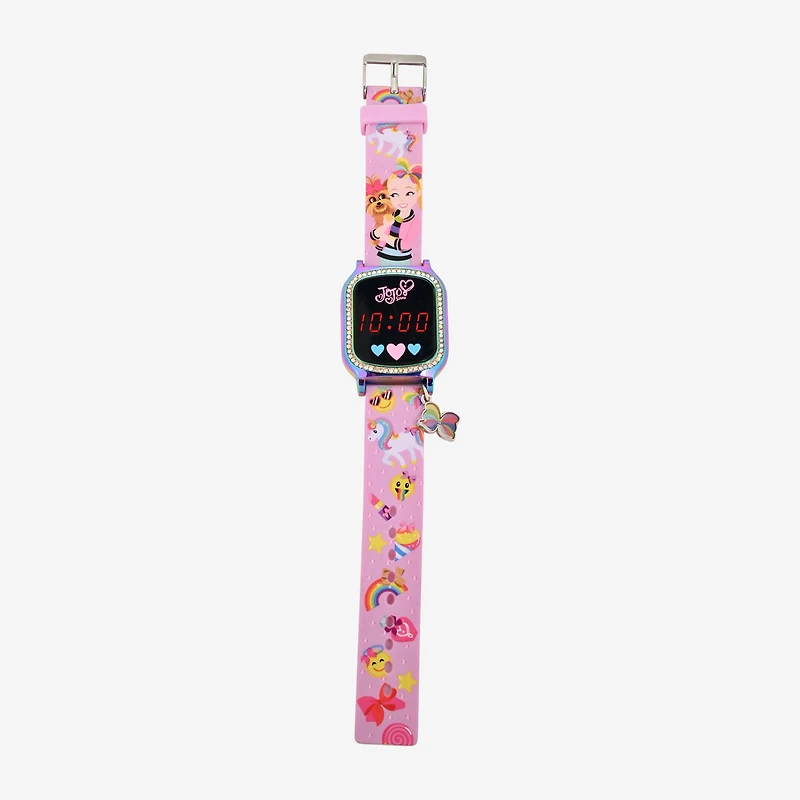 JoJo Siwa Girls Digital Multicolor Strap Watch Joj4268jc