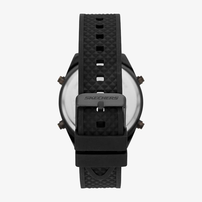 Skechers Mens Chronograph Black Strap Watch Sr5142