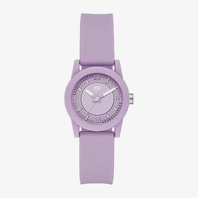 Skechers Womens Purple Strap Watch Sr6214
