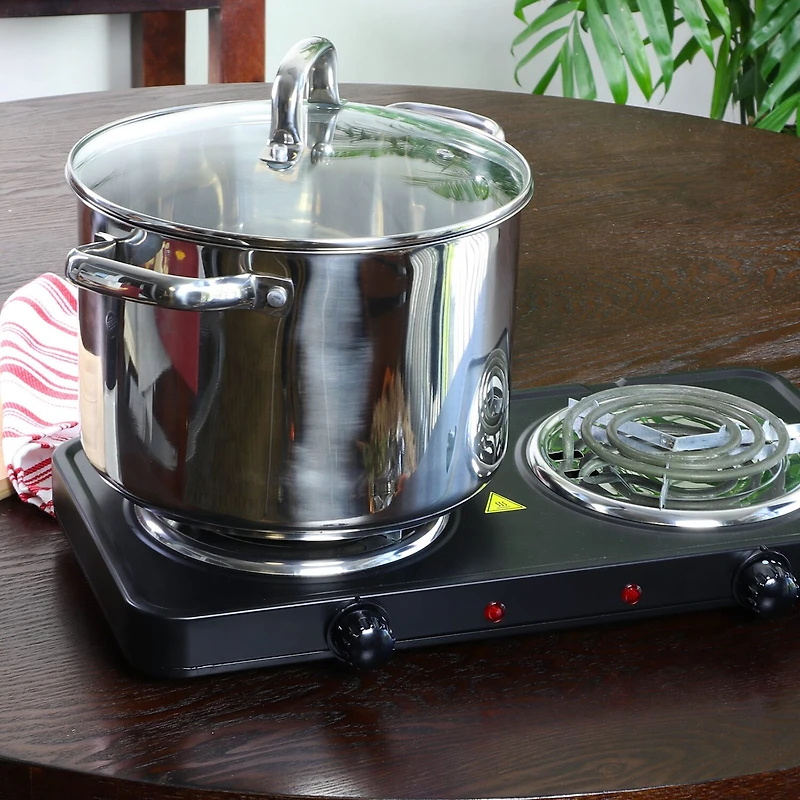 Oster 8 Qt 2-pc. Stainless Steel Stockpot