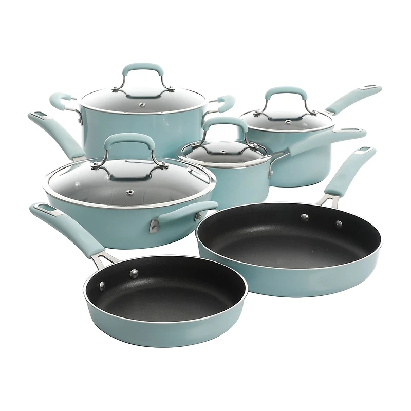 Kenmore Elite Aluminum 10-pc. Non-Stick Cookware Set