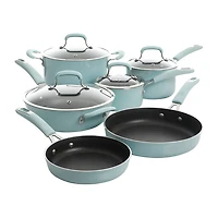 Kenmore Elite Aluminum 10-pc. Non-Stick Cookware Set