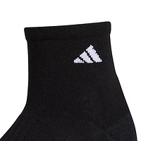 adidas Cushioned Womens 3 Pair Quarter Ankle Socks