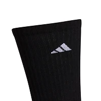 adidas Cushioned Mens 3 Pair Crew Socks