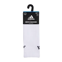 adidas Cushioned Mens 3 Pair Crew Socks