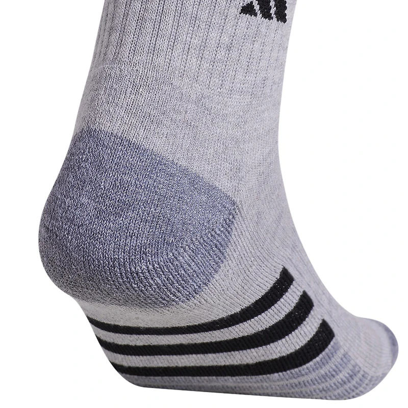 adidas Cushioned Mens 3 Pair Quarter Ankle Socks