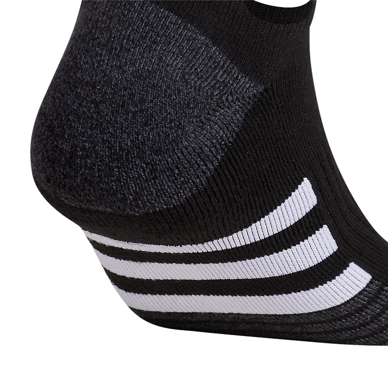 adidas Cushioned Mens 3 Pair No Show Socks