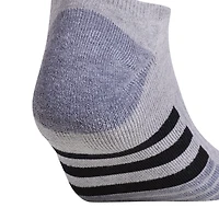 adidas Cushioned Mens 3 Pair No Show Socks
