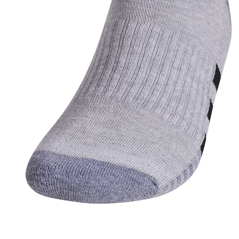 adidas Cushioned Mens 3 Pair No Show Socks