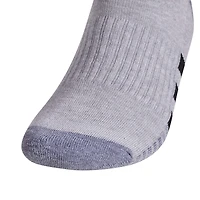 adidas Cushioned Mens 3 Pair No Show Socks