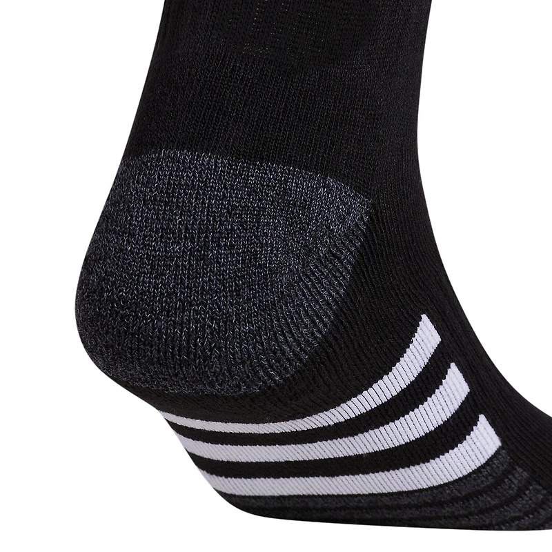 adidas Cushioned Mens 3 Pair Big and Tall Crew Socks