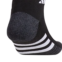 adidas Cushioned Mens 3 Pair Big and Tall Low Cut Socks