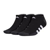 adidas Cushioned Mens 3 Pair Big and Tall No Show Socks