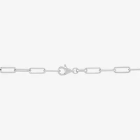 Limited Quantities! Womens Sterling Silver 18 Inch Paperclip Chain Necklace