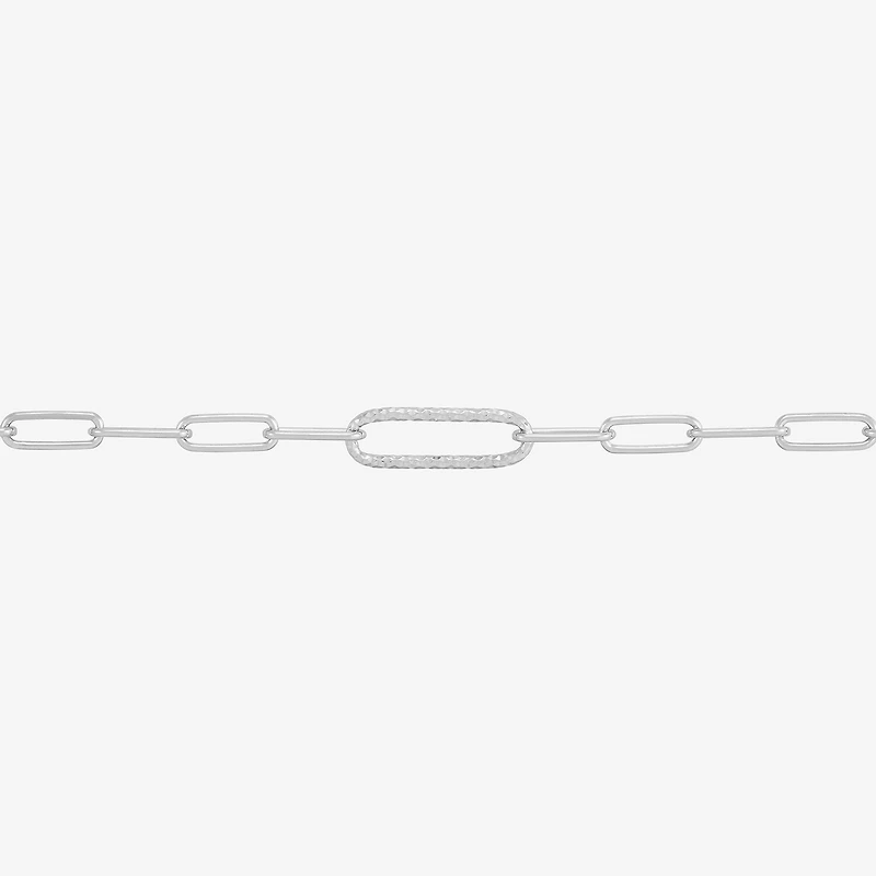 Limited Quantities! Womens Sterling Silver 18 Inch Paperclip Chain Necklace