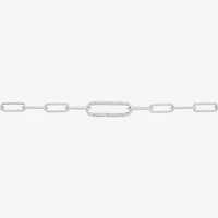 Limited Quantities! Womens Sterling Silver 18 Inch Paperclip Chain Necklace