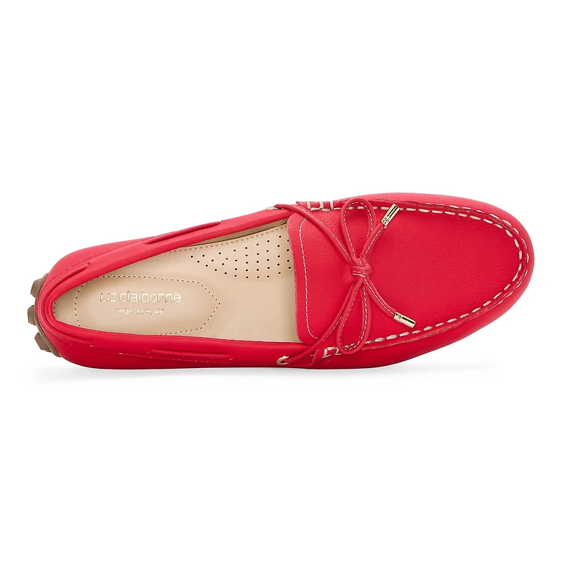 Liz Claiborne Kingslie Womens Moc Closed Toe Loafers