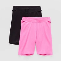 Thereabouts Little & Big Kid Girls 6" Adaptive Seated Wear Bike Short