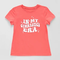 Xersion Little & Big Kid Girls Crew Neck Short Sleeve Regular Fit Graphic T-Shirt