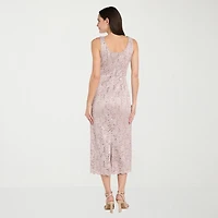 R & M Richards Womens Midi Jacket Dress