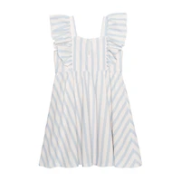 Little & Big Kid Girls Short Sleeve Hello Kitty A-Line Dress