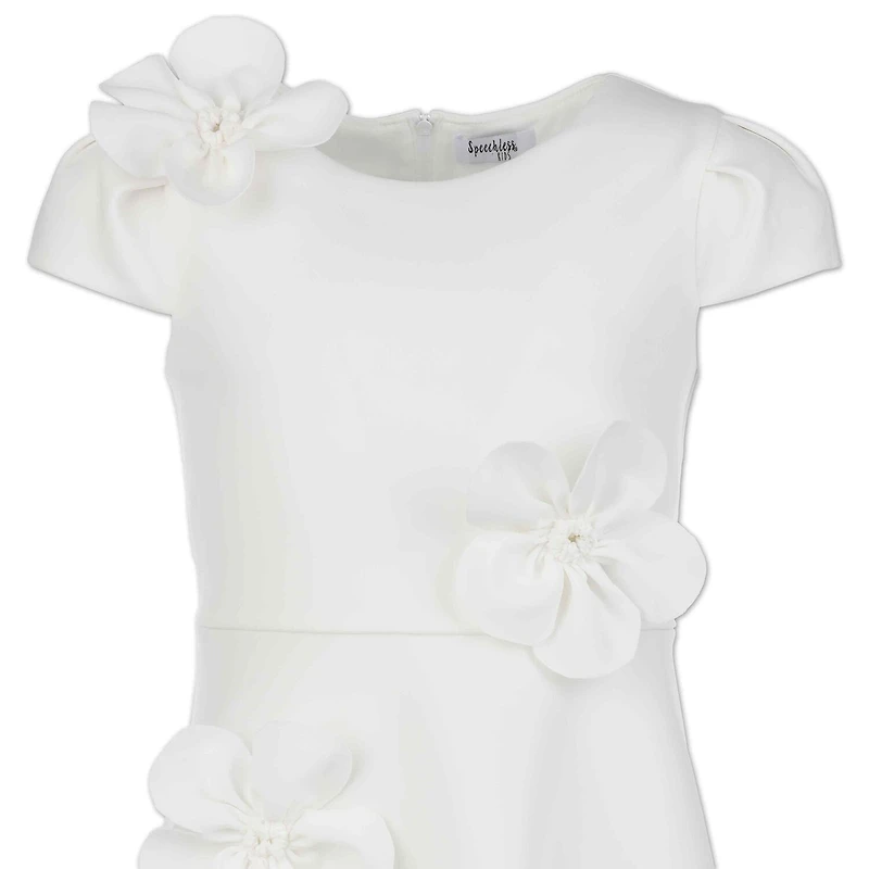 Speechless Big Kid Girls Short Sleeve A-Line Dress
