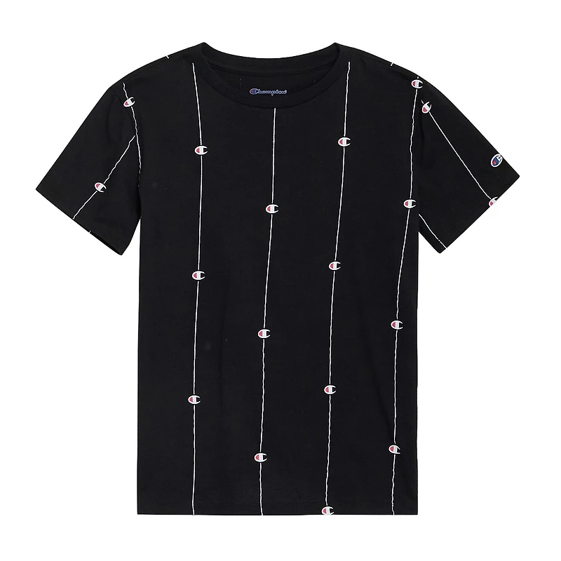 Champion Big Kid Boys Round Neck Short Sleeve Regular Fit Graphic T-Shirt