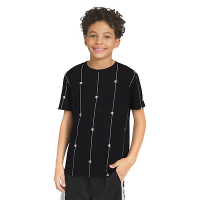 Champion Big Kid Boys Round Neck Short Sleeve Regular Fit Graphic T-Shirt