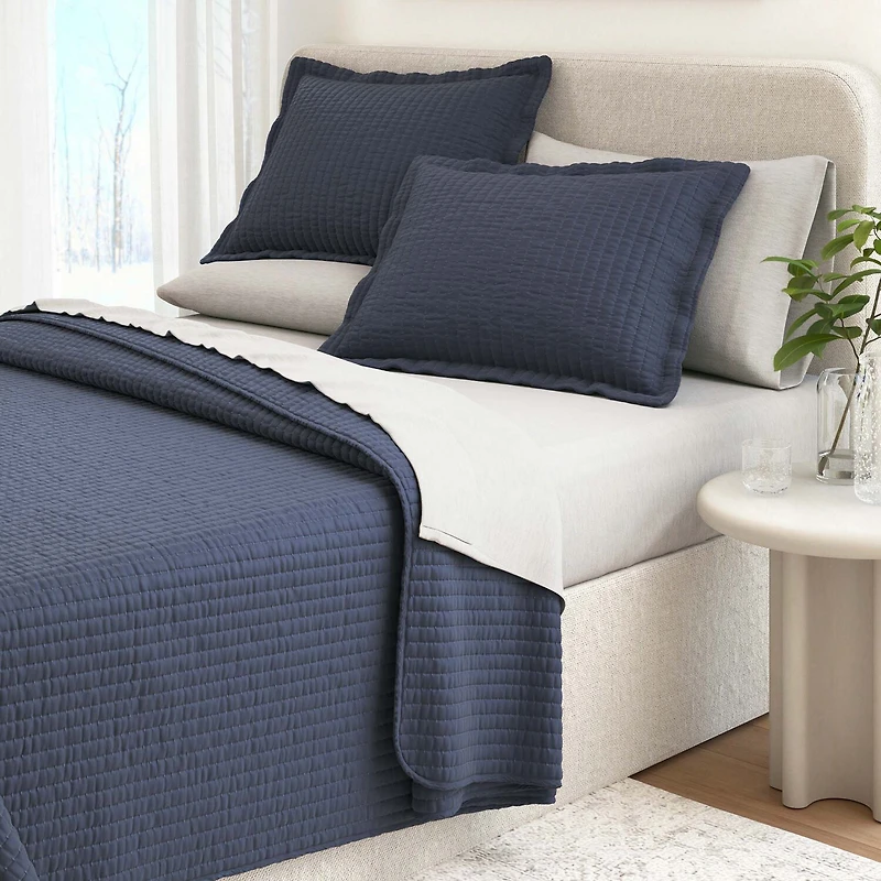 Linery Bed A Bag Easy Care Quilt Set