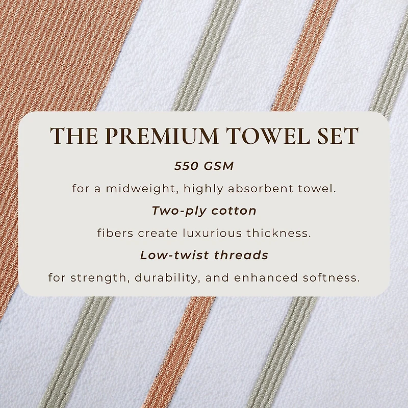 Luxury Cotton 2 Pc Decorative Bath Sheet Set