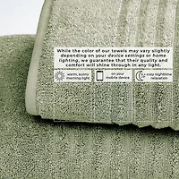Linery Solid Cotton Ribbed Textured 2-pc. Bath Sheet