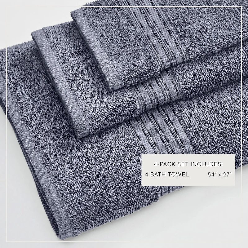 Linery 4-pc. Quick Dry Bath Towel