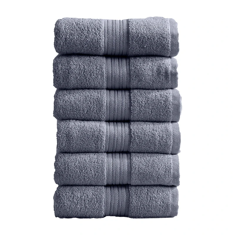 Linery Linery Cotton Everyday 6 Pc 6-pc. Hand Towel