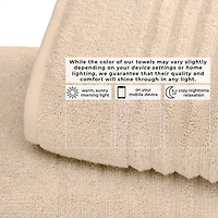 Linery Luxurious Cotton 6 Pk Hand Towel Set