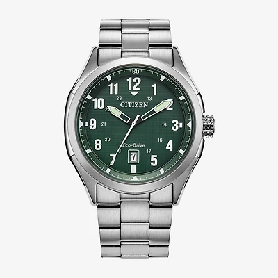 Citizen Sport Casual Mens Silver Tone Stainless Steel Bracelet Watch Aw1890-51x