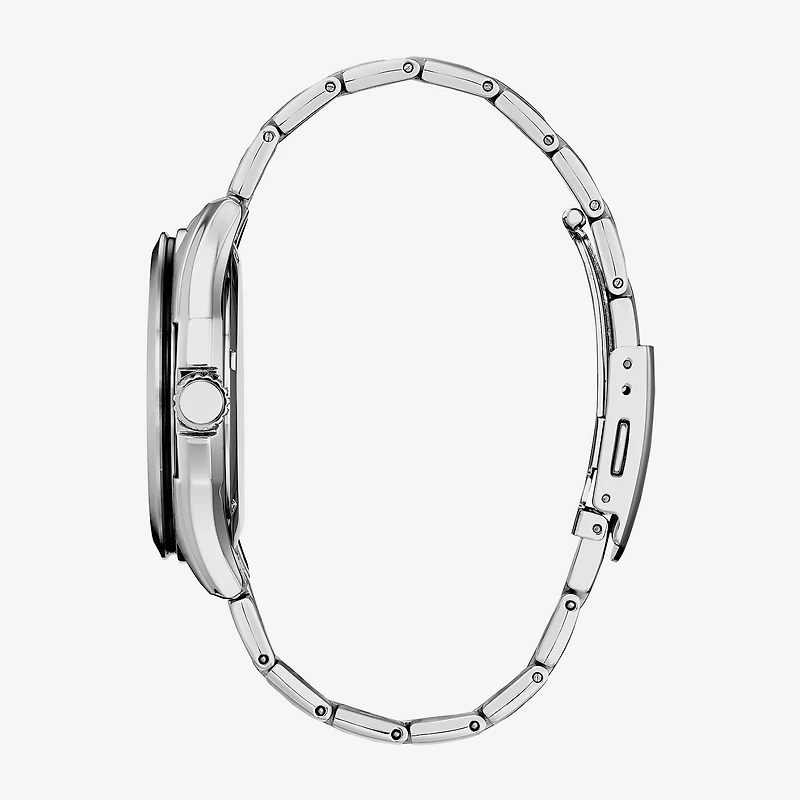 Citizen Sport Casual Mens Silver Tone Stainless Steel Bracelet Watch Aw1890-51x