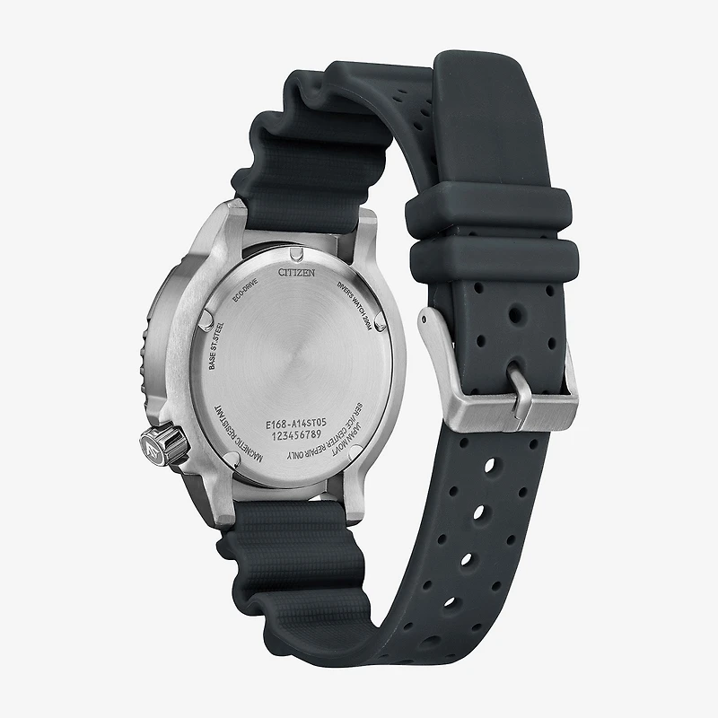 Citizen Sea Eco Mens Gray Bracelet Watch Bn0167-09w