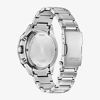 Citizen Sport Luxury Mens Chronograph Silver Tone Stainless Steel Bracelet Watch Ca4730-59a