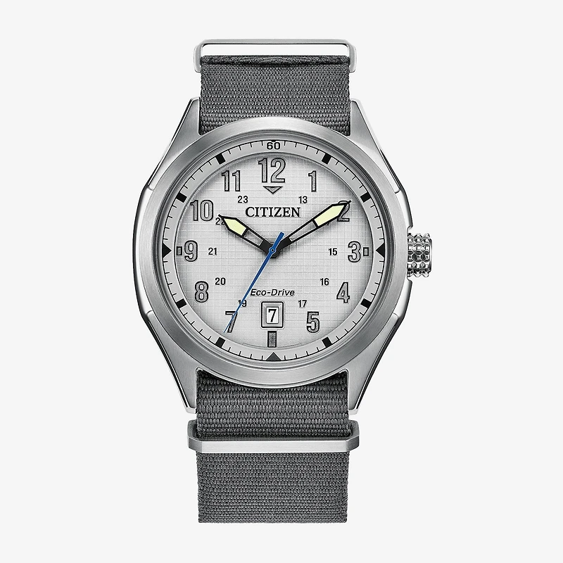 Citizen Sport Casual Mens Gray Strap Watch Aw1890-01a