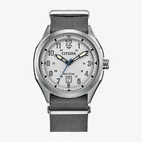 Citizen Sport Casual Mens Gray Strap Watch Aw1890-01a