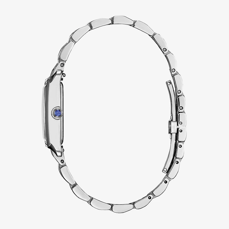 Citizen Bianca Womens Silver Tone Stainless Steel Bracelet Watch Ew5620-55a