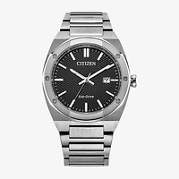 Citizen Sport Luxury Mens Silver Tone Stainless Steel Bracelet Watch Bm7660-54e