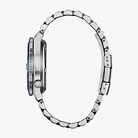 Citizen Sport Luxury Auto Mens Automatic Silver Tone Stainless Steel Bracelet Watch Nj0230-59l