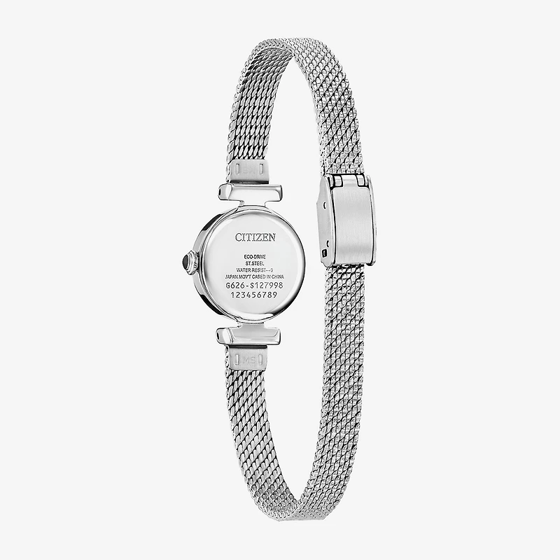 Citizen Classic Eco Womens Silver Tone Stainless Steel Bracelet Watch Eg7081-51l
