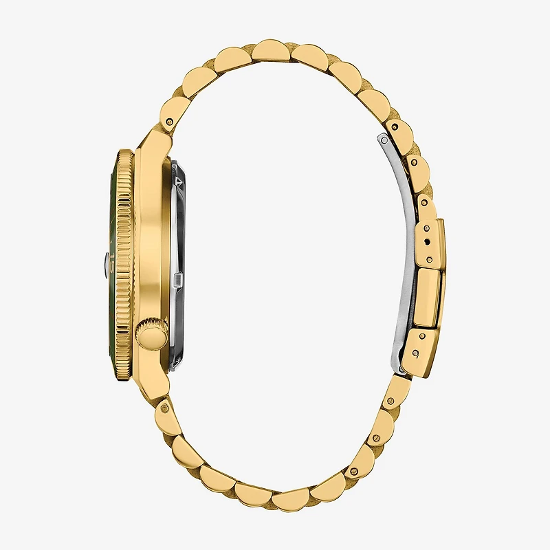 Citizen Sport Luxury Auto Mens Automatic Gold Tone Stainless Steel Bracelet Watch Nj0232-53x